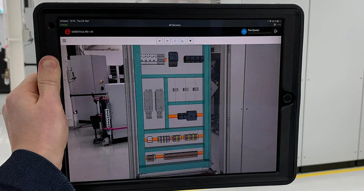 Augmented reality voor 3D-ontwerp: Hoe de Eplan eView add-on werkt